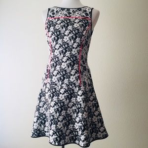 Banana Republic Jacquard Fit And Flare Dress 4